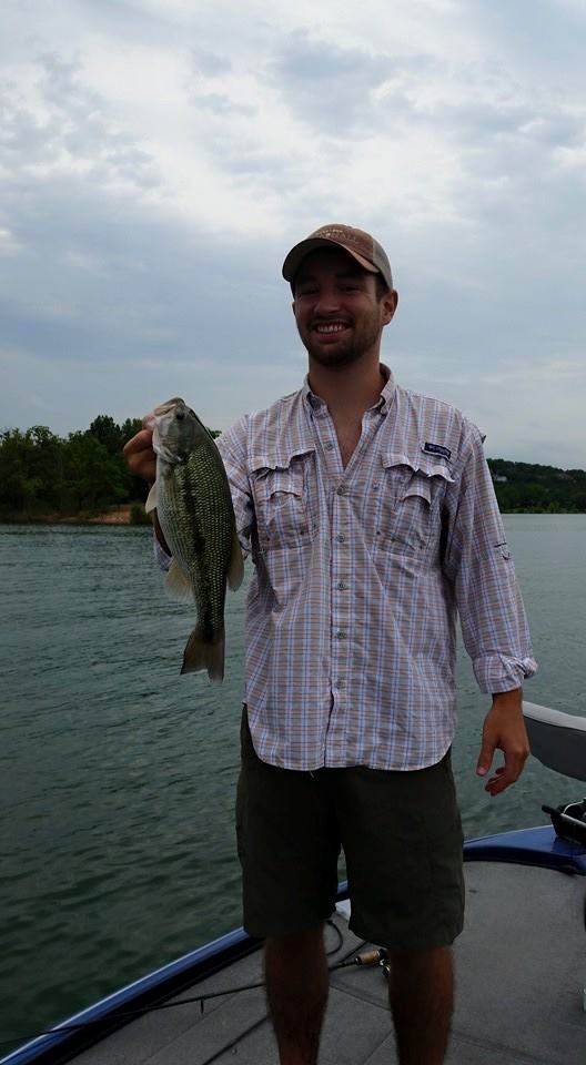 Keith Greenough fishing on Table Rock Lake