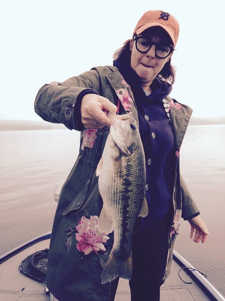 Largemouth bass caught on a Table Rock Lake guided fishing trip